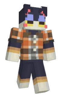 Front of Coffeli's skin
