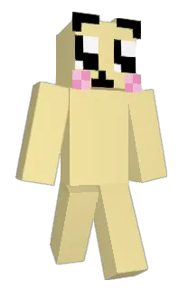 Front of bunnicxke's skin