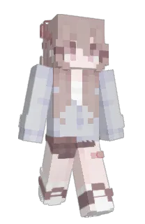 Front of arrr's skin