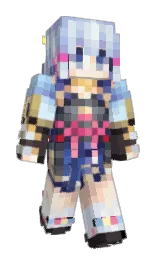 Slim Minecraft skin