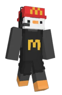 Front of veysm's skin
