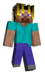 gigas and bondi blue Minecraft skin — Classic model