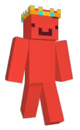pomegranate and lightning yellow Minecraft skin — Classic model