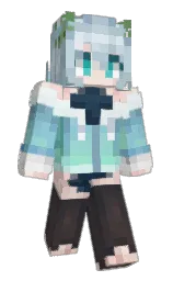 mystic and mercury Minecraft skin — Slim model — first worn by Yuwenke_