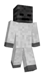 silver and alto Minecraft skin — Slim model — first worn by BINCI122