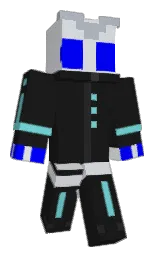 cod gray and iron Minecraft skin — Classic model — first worn by bluheart04
