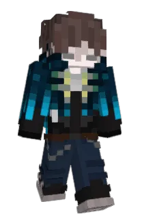 Front of lDaku's skin