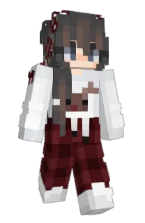 Front of Razys's skin