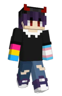 Front of Evikyu's skin