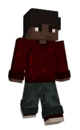 temptress and cocoa brown Minecraft skin — Slim model