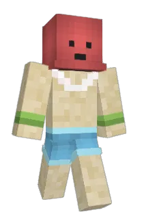 Front of pluisfruit's skin