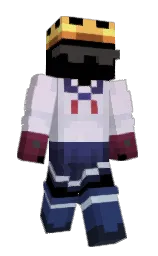 derTarma's Minecraft skin wearing the Cherry Blossom cape