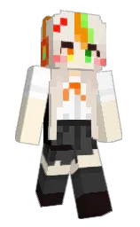sazerac and white Minecraft skin — Slim model
