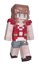 dust storm and au chico Minecraft skin — Slim model — first worn by l0ws4