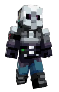 Front of pesmo's skin