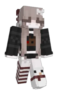 Front of Axicla's skin