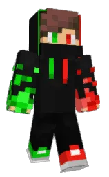 Ironsaber2005's Minecraft skin wearing the Migrator cape