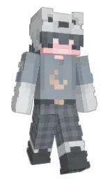 iron and rolling stone Minecraft skin — Slim model — first worn by Swaked