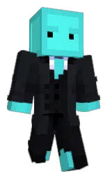 shark and aquamarine Minecraft skin — Slim model — first worn by just1309