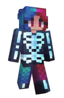 Front of Stayz's skin