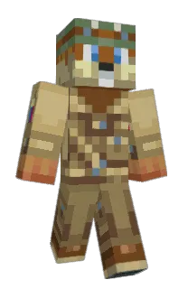 Front of Minecraft skin