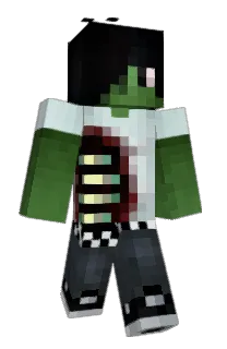 Front of regut's skin
