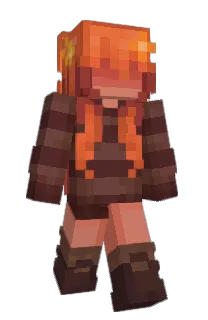 Front of tufti's skin