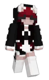 Swago_Saurier's Minecraft skin wearing the Cherry Blossom cape