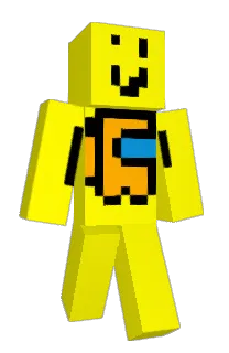 Front of Minecraft skin