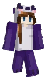 scarlet gum and minsk Minecraft skin — Slim model — first worn by ImTotallyKermit