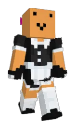 sandy brown and cod gray Minecraft skin — Classic model — first worn by DrWilliam20