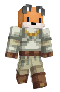 Front of Foxaco's skin