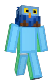Front of Minecraft skin