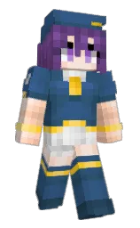 chambray and tuft bush Minecraft skin — Slim model — first worn by Fietto