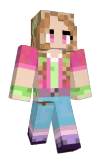 Front of pink0d's skin