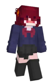 Front of KittyNexu's skin