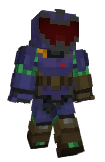 Front of Carnotator's skin
