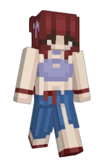 Front of Miroen's skin