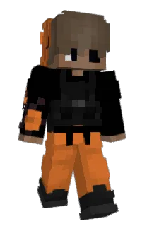Front of daana's skin