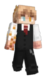 mine shaft and cod gray Minecraft skin — Slim model