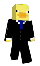 Linagg's Minecraft skin wearing the Migrator cape