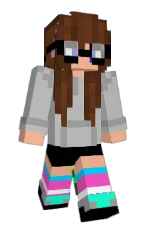Front of _Spyke__'s skin