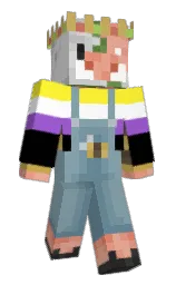 Caelan1963's Minecraft skin wearing the Migrator cape
