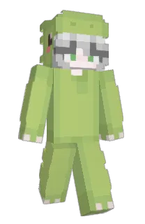 Front of grasior's skin