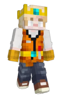 Front of Dbri's skin