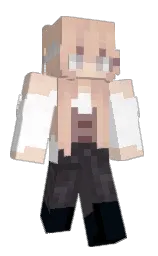 Luntrix's Minecraft skin wearing the Pan cape