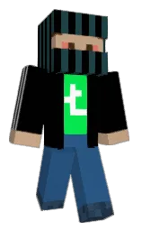 black and st tropaz Minecraft skin — Classic model