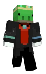 cod gray and black Minecraft skin — Classic model — first worn by blackrax