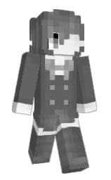 scorpion and dove gray Minecraft skin — Slim model — first worn by idcccc