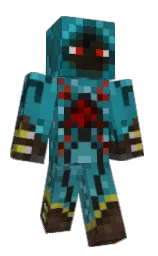 morini999's Minecraft skin wearing the MineCon 2012 cape